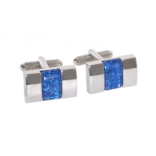 Alvaro Admirable Electric Blue Cufflink (Product Code: Cuff027)